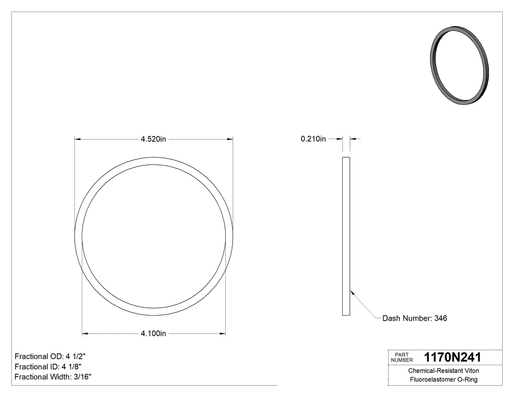 Technical drawing - 1170N241